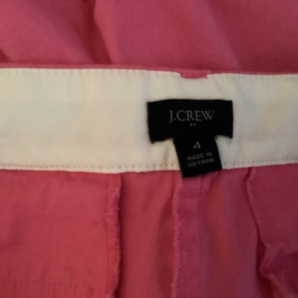 J. Crew Women’s Pink Shorts.  Size 4 - Picture 3 of 5